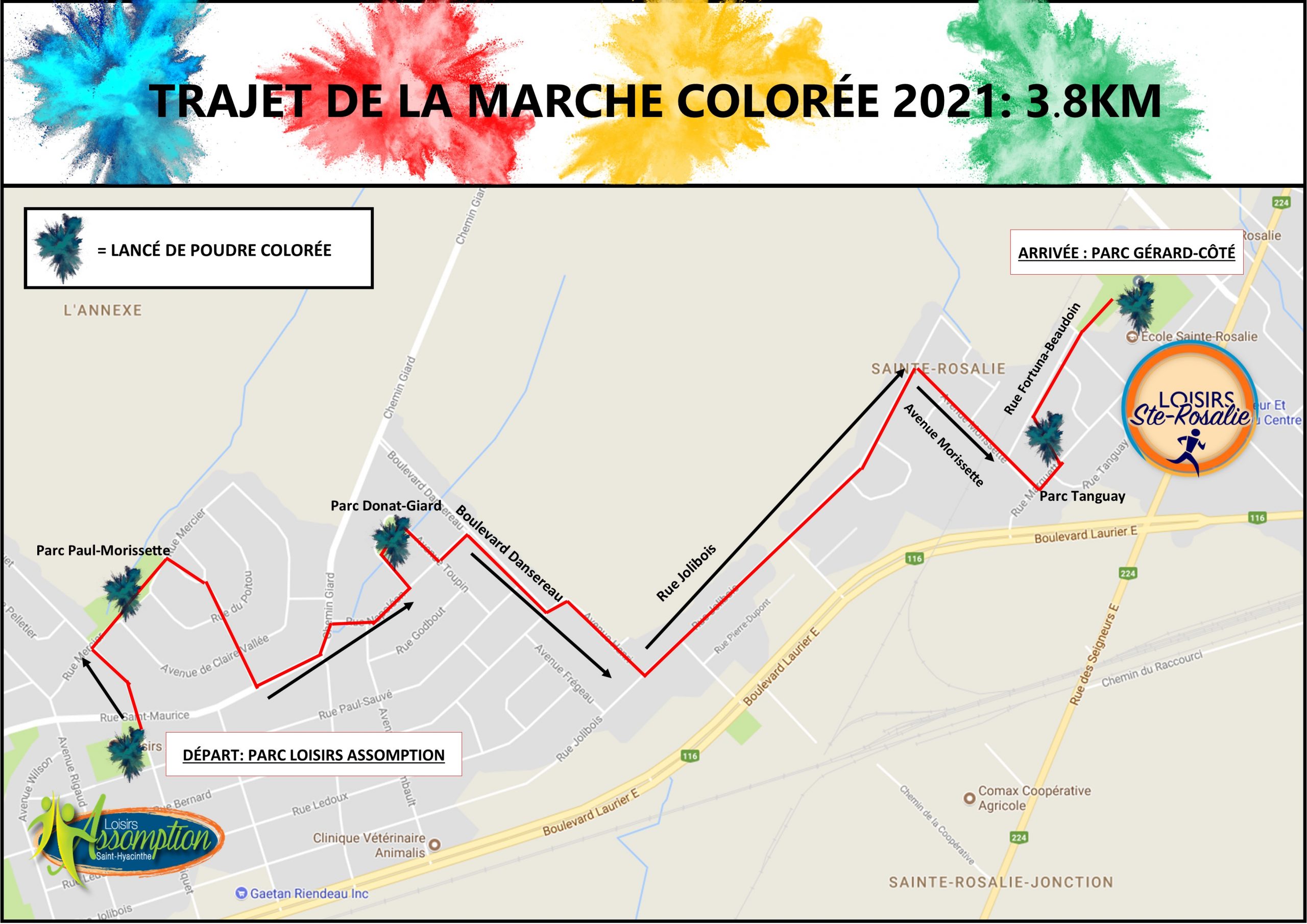 plan de la marche