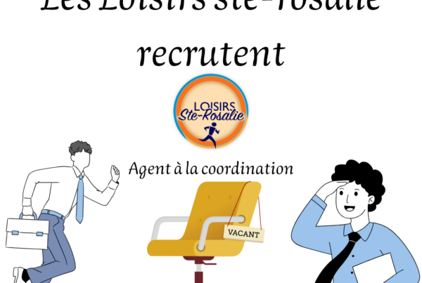 les loisirs ste rosalie recrutent